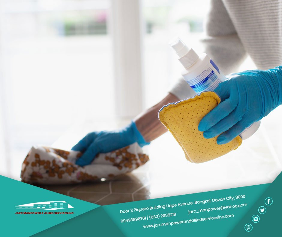 Jarc Manpower offers janitorial services